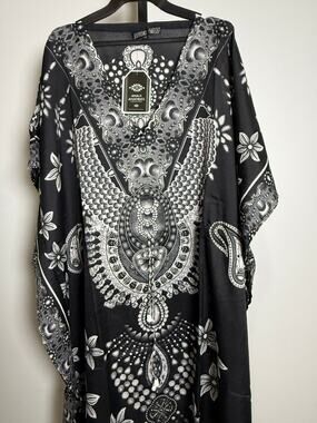 Kaftan Dresses for Women Beach Coverups, One Size Kaftans